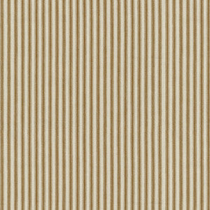 Essential Ticking Cognac 472594 by PK Lifestyles Fabric