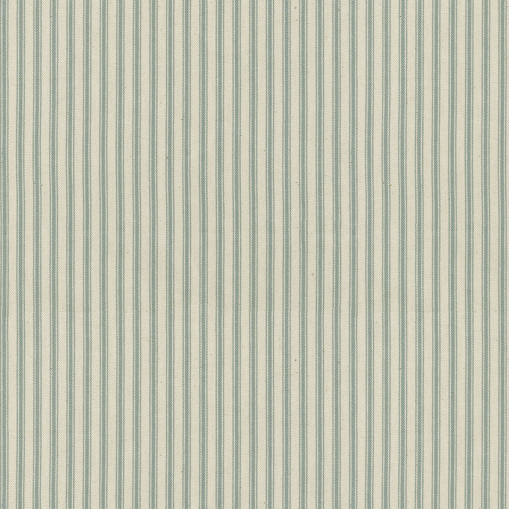 Essential Ticking Seaglass 472597 by PK Lifestyles Fabric PKL Studio June 2025 100% Cotton Portugal 15000 H: 0.4, V: N/A 56 - Fabric Carolina -