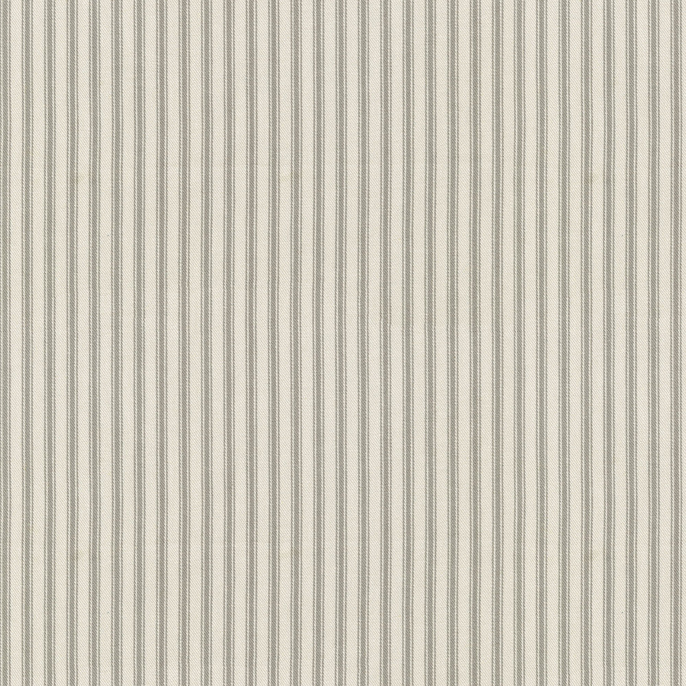 Essential Ticking Nickel 472599 by PK Lifestyles Designer Fabric PKL Studio June 2025 100% Cotton Portugal 15000 H: 0.4, V: N/A 56 - Swanky Fabrics -