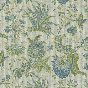 Storied Past Aquatic 472601 by PK Lifestyles Fabric