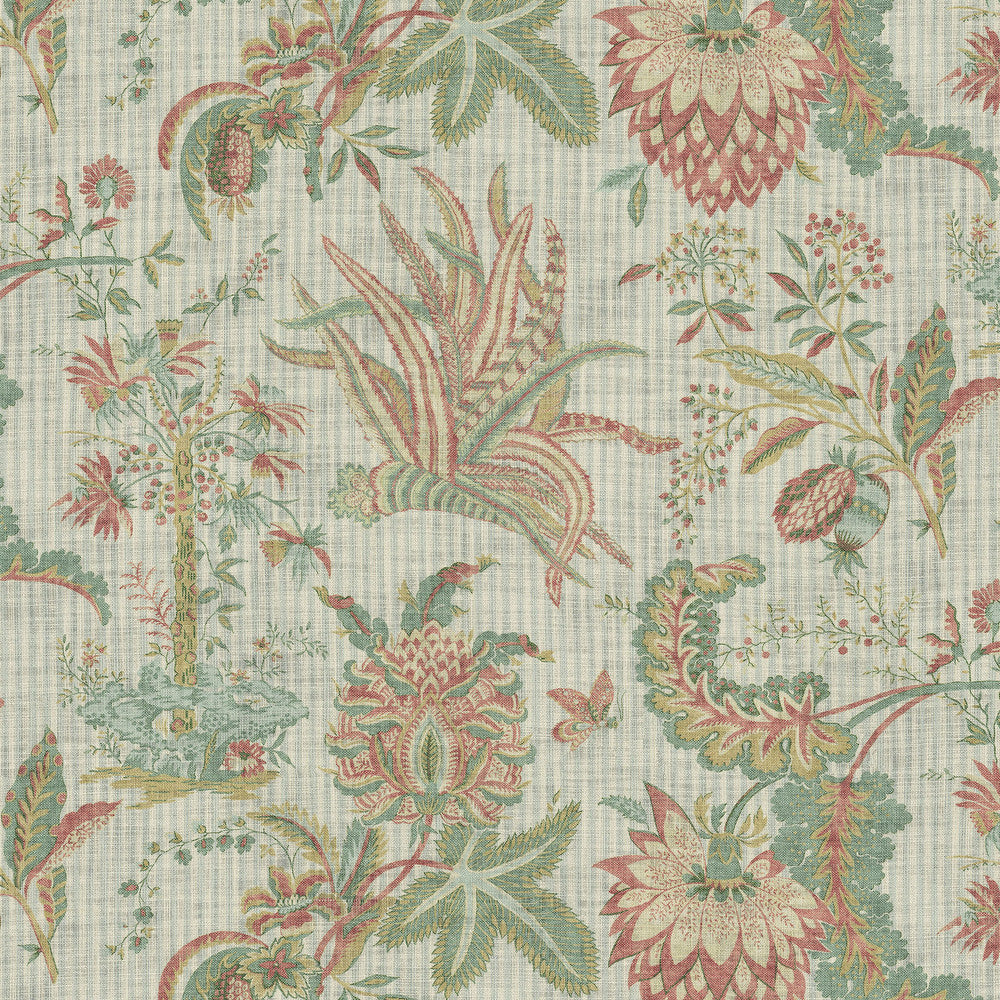 Storied Past Rosewater 472603 by PK Lifestyles Fabric Cultural Exchange IX 100% Cotton Pakistan 51000 H: 27, V: 25.25 54 - Fabric Carolina -