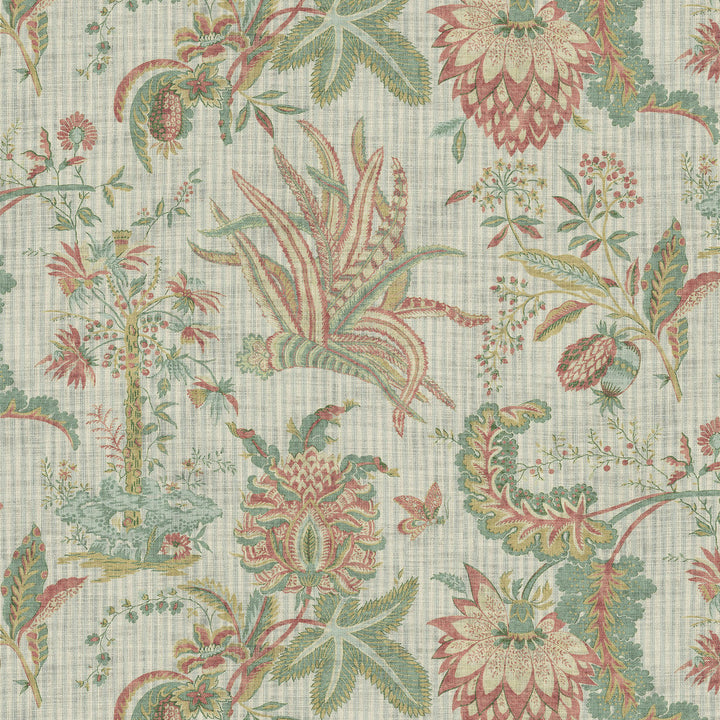 Storied Past Rosewater 472603 by PK Lifestyles Fabric Cultural Exchange IX 100% Cotton Pakistan 51000 H: 27, V: 25.25 54 - Fabric Carolina -