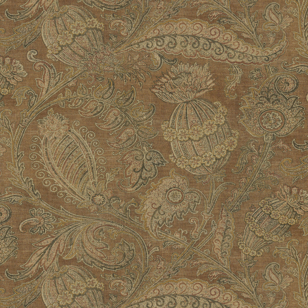 Loggia Caffe 472631 by PK Lifestyles Fabric History Retold VIII 555 Linen, 45% Rayon Pakistan 50000 H: 27, V: 25.25 54 - Fabric Carolina -