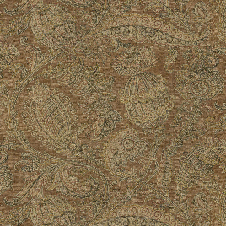 Loggia Caffe 472631 by PK Lifestyles Fabric History Retold VIII 555 Linen, 45% Rayon Pakistan 50000 H: 27, V: 25.25 54 - Fabric Carolina -
