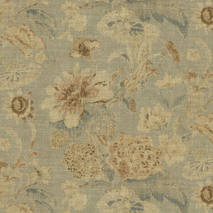 Floral Offerings Pewter 472663 by PK Lifestyles Fabric