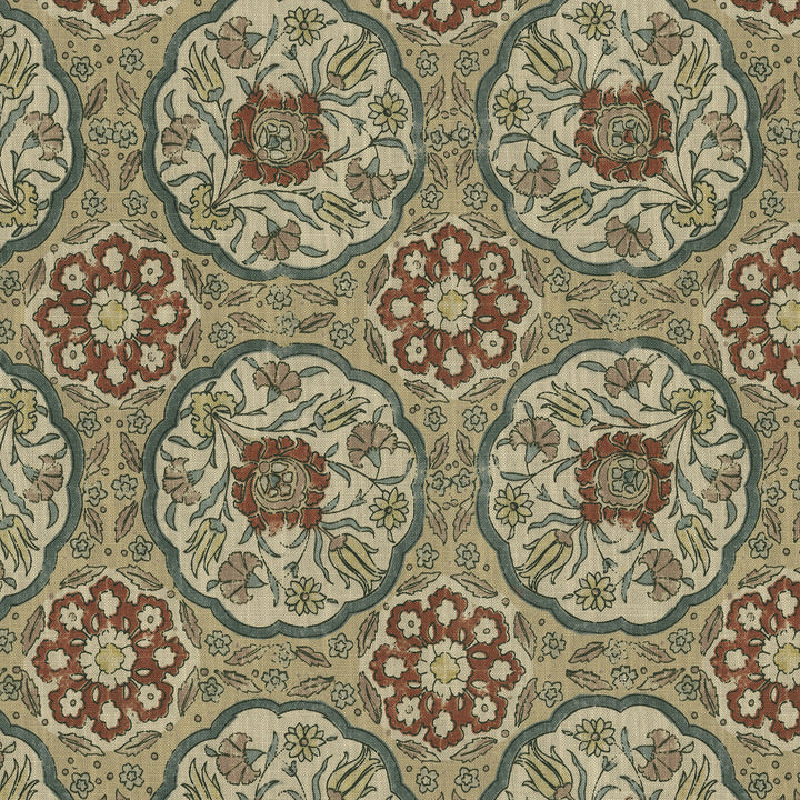 Worlds Away Vintage 472670 by PK Lifestyles Fabric Cultural Exchange IX 75% Cotton, 25% Linen Pakistan 15000 H: 27, V: 25.25 54 - Fabric Carolina -