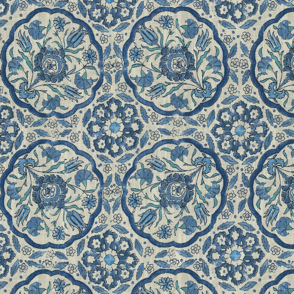 Worlds Away Porcelain 472672 by PK Lifestyles Fabric Cultural Exchange IX 75% Cotton, 25% Linen Pakistan 15000 H: 27, V: 25.25 54 - Fabric Carolina -