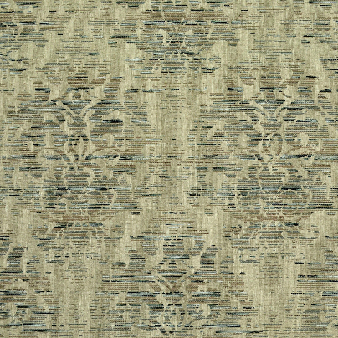 Everly Damask Woodland 472992 by PKL Studio Designer Fabric - 71% Polyester 24% Cotton 5% Linen India 51000 Horizontal: 6.750" and Vertical: 23.000" 54 - Swanky Fabrics -