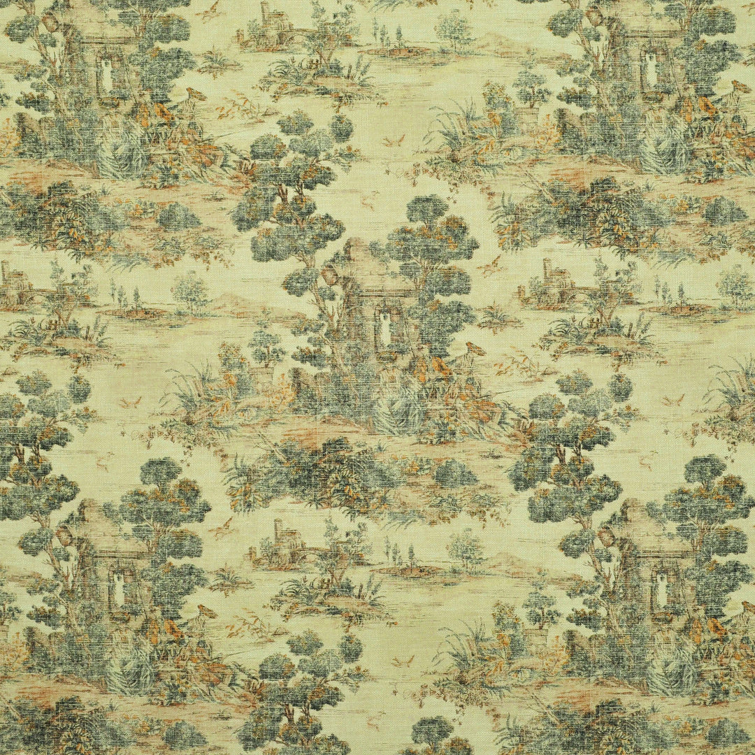 Provencal Storm 473201 by PKL Studio Designer Fabric - 75% Cotton 25% Linen Pakistan 15000 Horizontal: 13.500" and Vertical: 25.250" 54 - Swanky Fabrics -