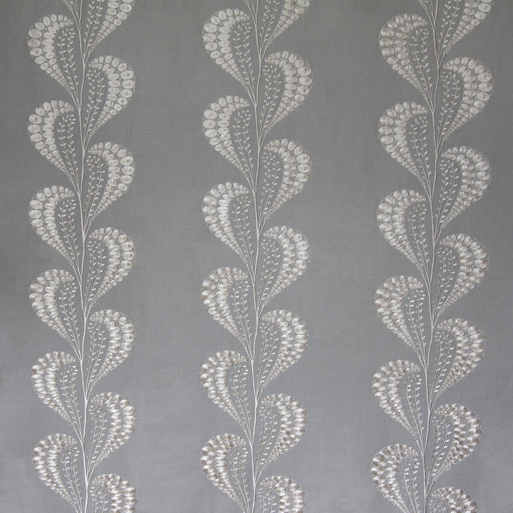 Tisza Pewter by Kravet Couture Fabric WINDSOR SMITH NAILA LINEN - 44%;COTTON - 29%;VISCOSE - 19%;SPUN POLYESTER - 8% India LIGHT Horizontal: 26 and Vertical: 13.3 51 - Fabric Carolina -