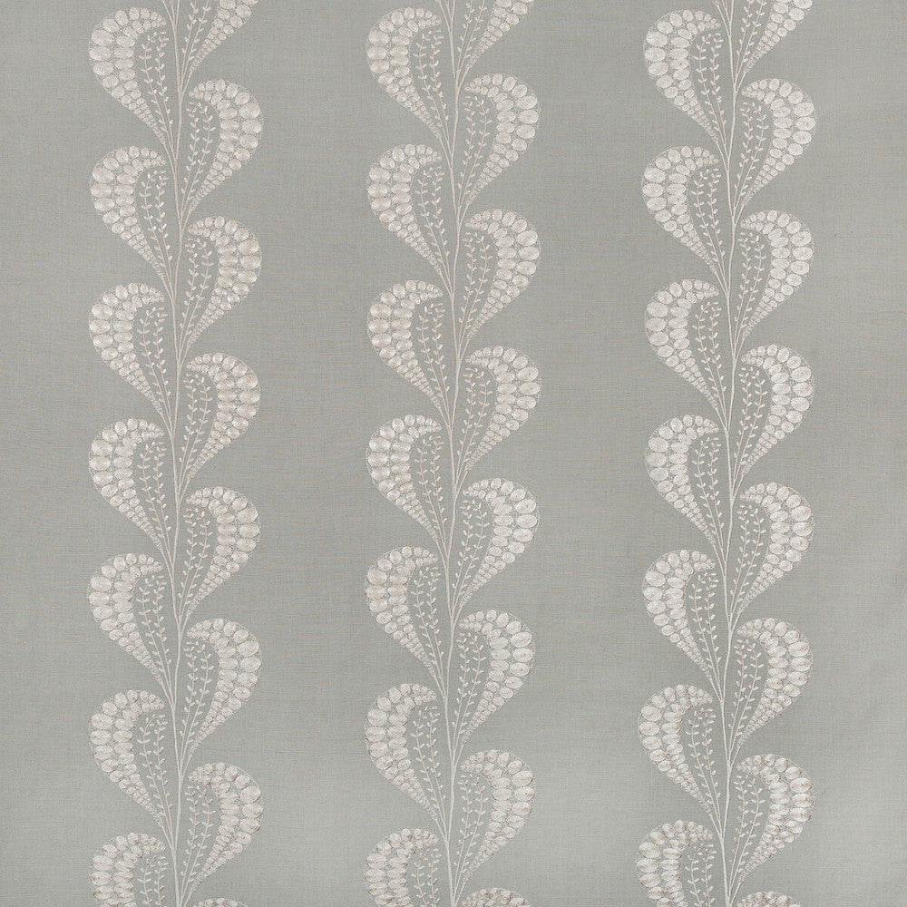 Tisza Pewter by Kravet Couture Fabric WINDSOR SMITH NAILA LINEN - 44%;COTTON - 29%;VISCOSE - 19%;SPUN POLYESTER - 8% India LIGHT Horizontal: 26 and Vertical: 13.3 51 - Fabric Carolina -