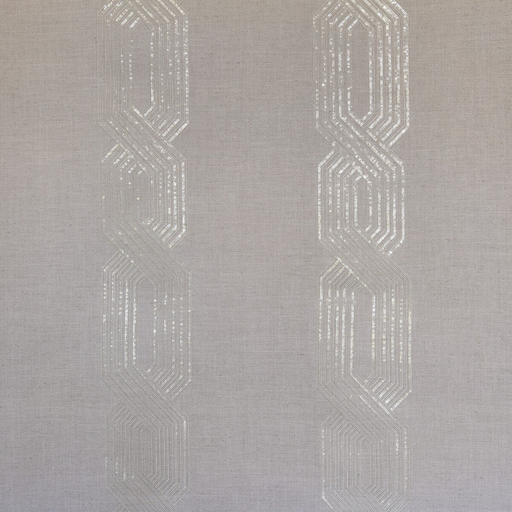 Metalwork Shell by Kravet Couture Fabric WINDSOR SMITH NAILA POLYESTER - 83%;SPUN POLYESTER - 6%;VISCOSE - 6%;PLASTIC - 5% India LIGHT Horizontal: 12.5 and Vertical: 15.74 51 - Fabric Carolina -