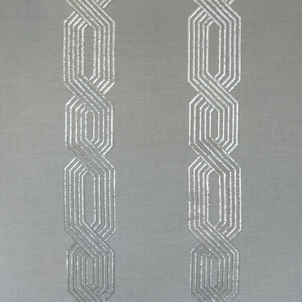 Metalwork Vapor by Kravet Couture Fabric WINDSOR SMITH NAILA POLYESTER - 83%;SPUN POLYESTER - 6%;VISCOSE - 6%;PLASTIC - 5% India LIGHT Horizontal: 12.5 and Vertical: 15.74 51 - Fabric Carolina -