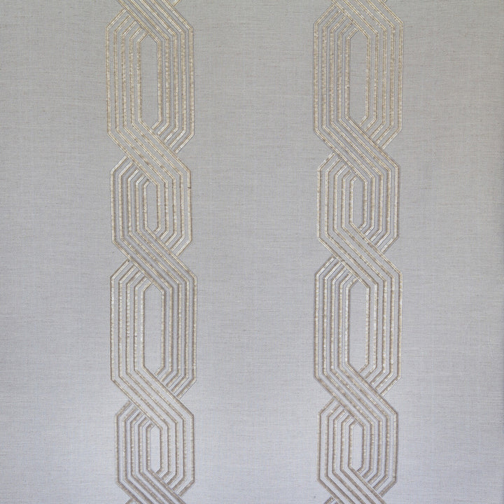 Metalwork Burnished by Kravet Couture Fabric WINDSOR SMITH NAILA POLYESTER - 83%;SPUN POLYESTER - 6%;VISCOSE - 6%;PLASTIC - 5% India LIGHT Horizontal: 12.5 and Vertical: 15.74 51 - Fabric Carolina -