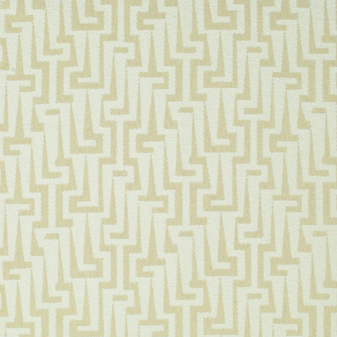 Key Cut Chalk 480800 by PKL Studio Designer Fabric - 86% Polyester 14% Cotton India 51000 Horizontal: 9.300" and Vertical: 9.000" 57 - Swanky Fabrics -