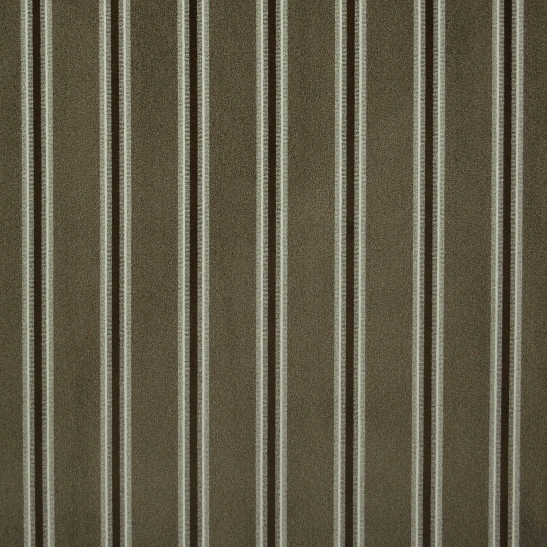 Velveteen Stripe Mink 480832 by PKL Studio Designer Fabric - 100% Polyester India 51000 Horizontal: 1.750" and Vertical: .000" 54 - Swanky Fabrics -