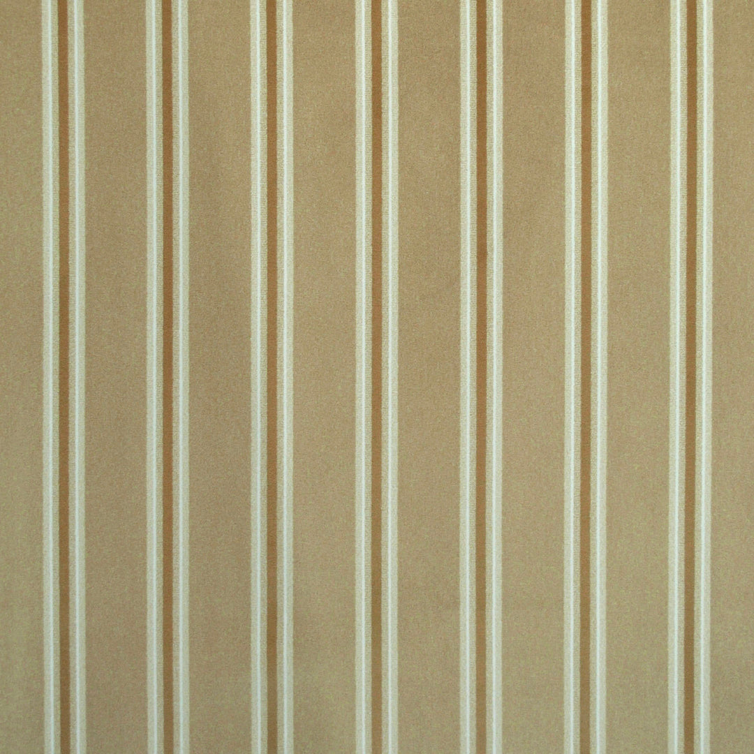 Velveteen Stripe Sand 480835 by PKL Studio Designer Fabric - 100% Polyester India 51000 Horizontal: 1.750" and Vertical: .000" 54 - Swanky Fabrics -