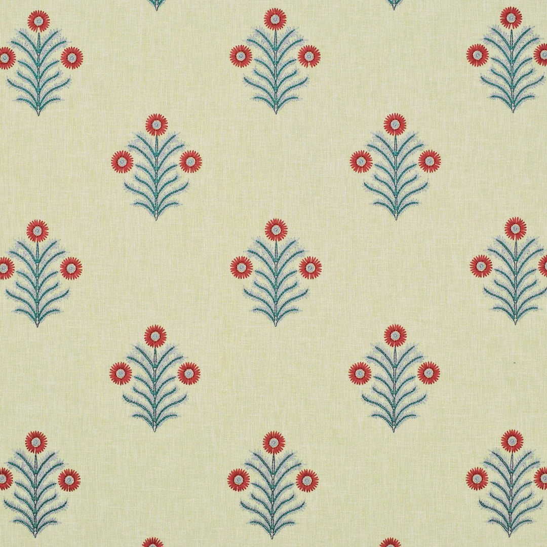 Hayley Emb Glory 480941 by PKL Studio Designer Fabric - Base:50% Polyester 50% Cotton India 51000 Horizontal: 10.500" and Vertical: 9.500" 52 - Swanky Fabrics -