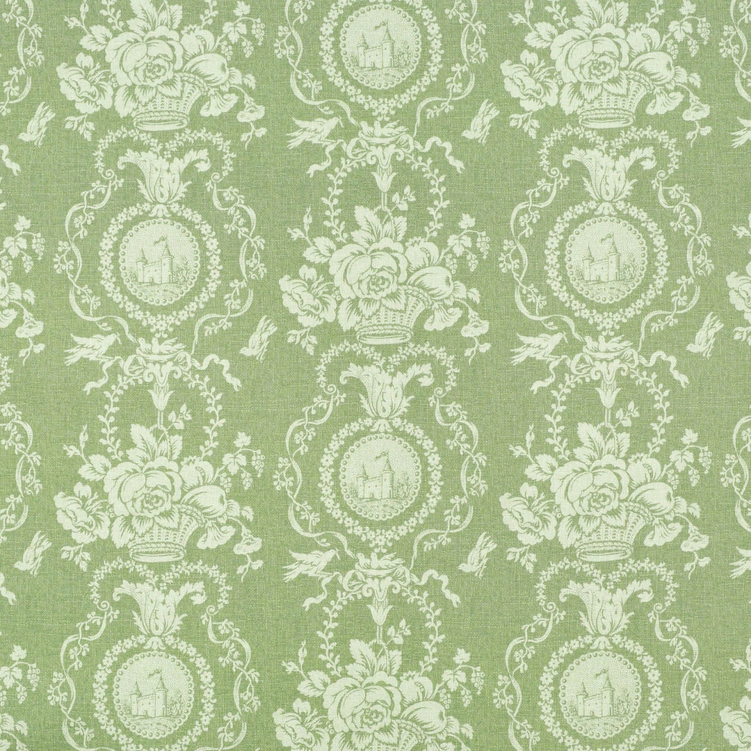 Chalet Elegante Herbal 481143 by PKL Studio Designer Fabric - 100% Cotton Pakistan 51000 Horizontal: 6.750" and Vertical: 13.500" 54 - Swanky Fabrics -