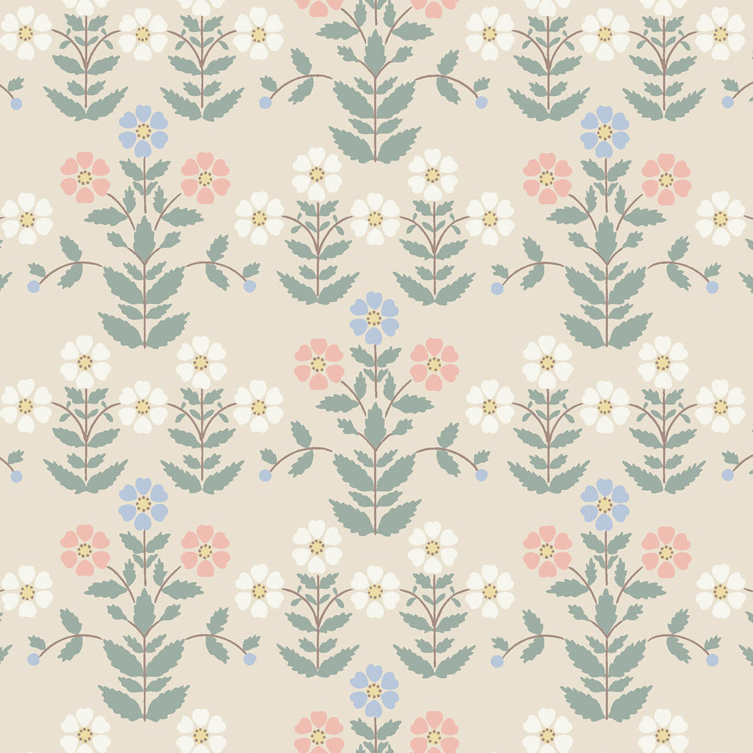 Sippor - Multi by Schumacher Wallcovering