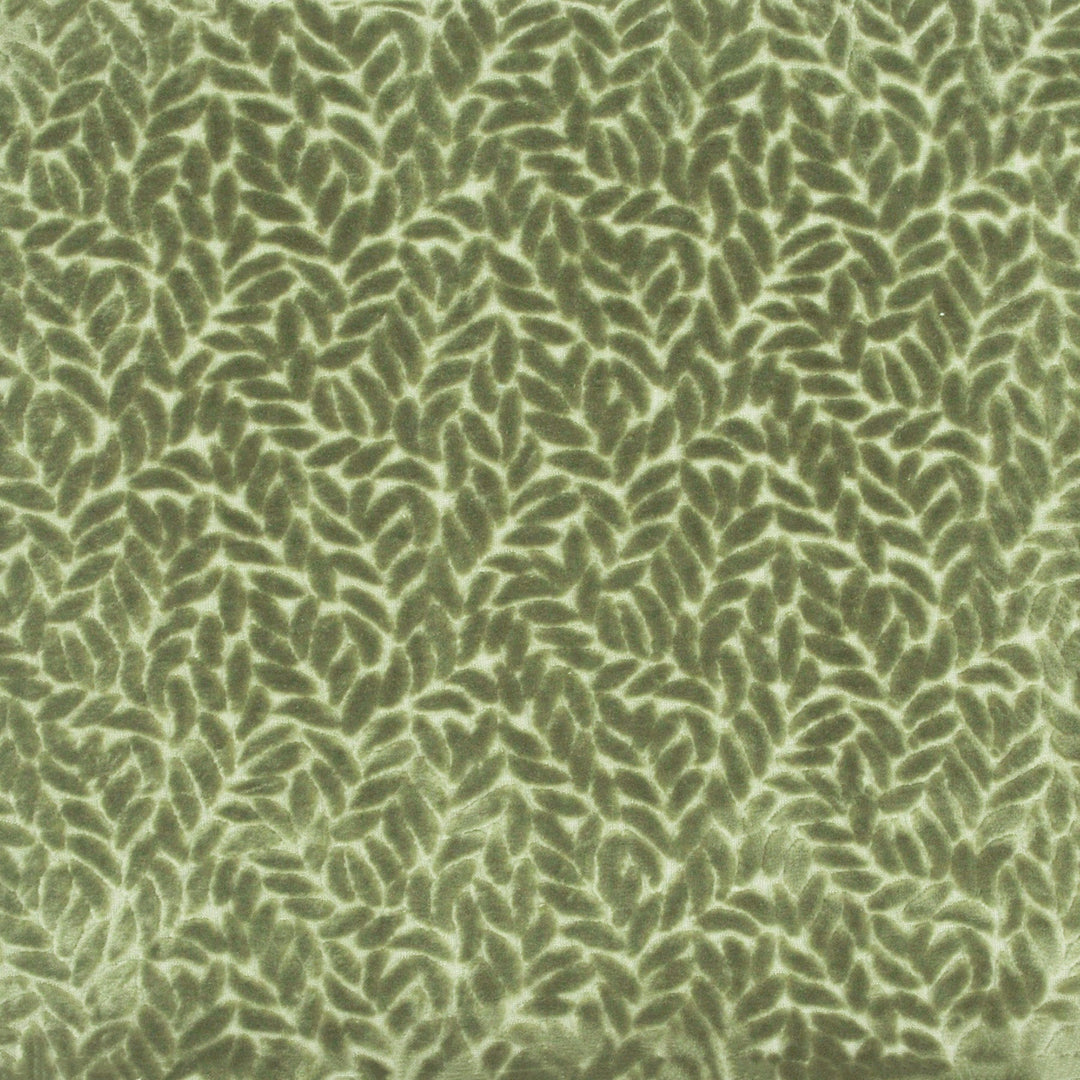 Luxe Leaf Eucalyptus 481620 by PKL Studio Designer Fabric - 100% Polyester Back:100% Polyester China 51000 Horizontal: 5.500" and Vertical: 4.500" 56 - Swanky Fabrics -