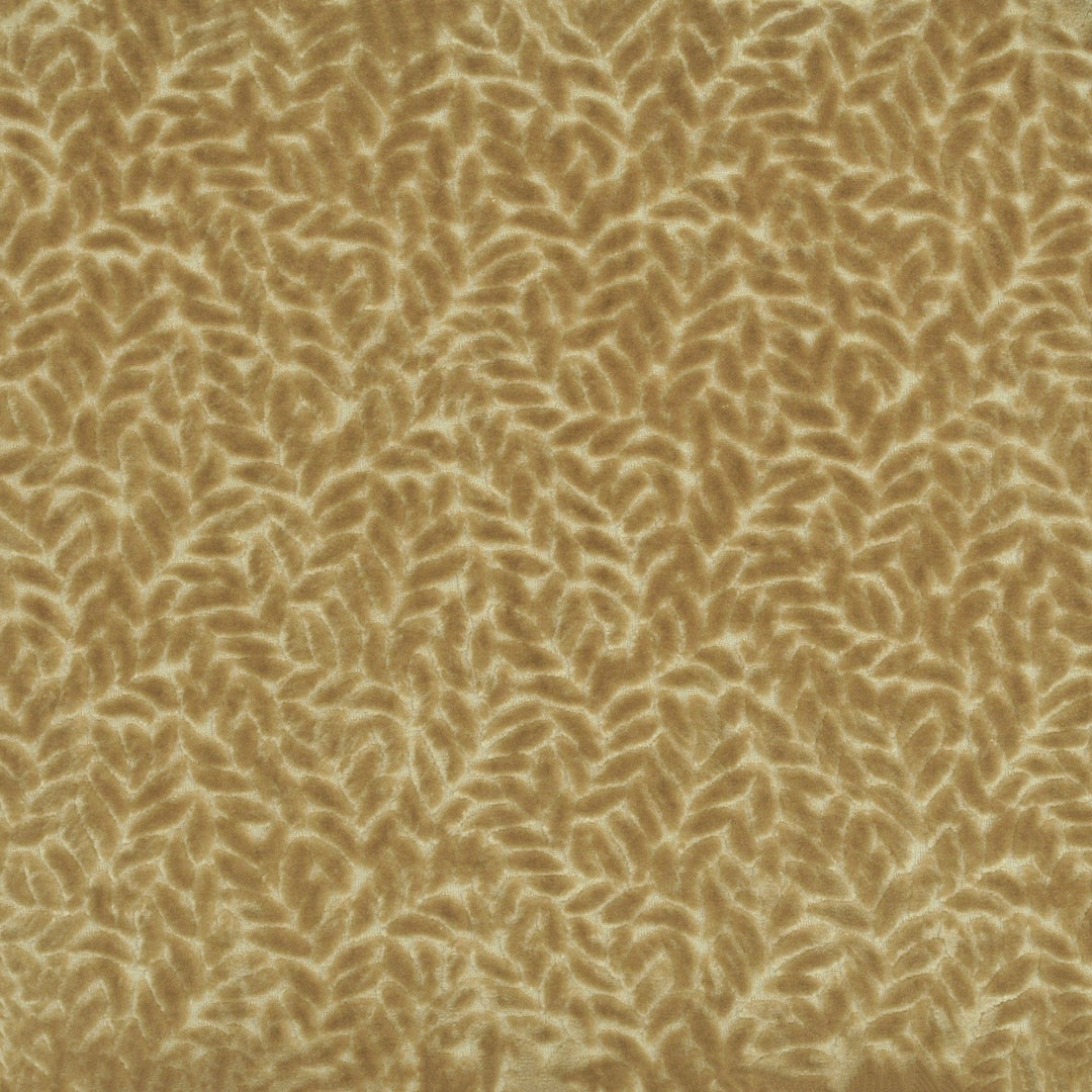Luxe Leaf Honey 481627 by PKL Studio Designer Fabric - 100% Polyester Back:100% Polyester China 51000 Horizontal: 5.500" and Vertical: 4.500" 56 - Swanky Fabrics -