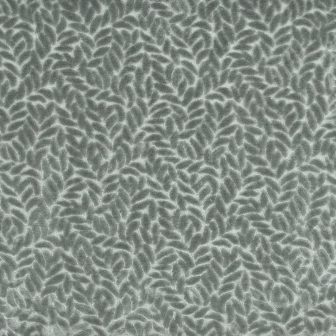 Luxe Leaf Slate 481629 by PKL Studio Designer Fabric - 100% Polyester Back:100% Polyester China 51000 Horizontal: 5.500" and Vertical: 4.500" 56 - Swanky Fabrics -