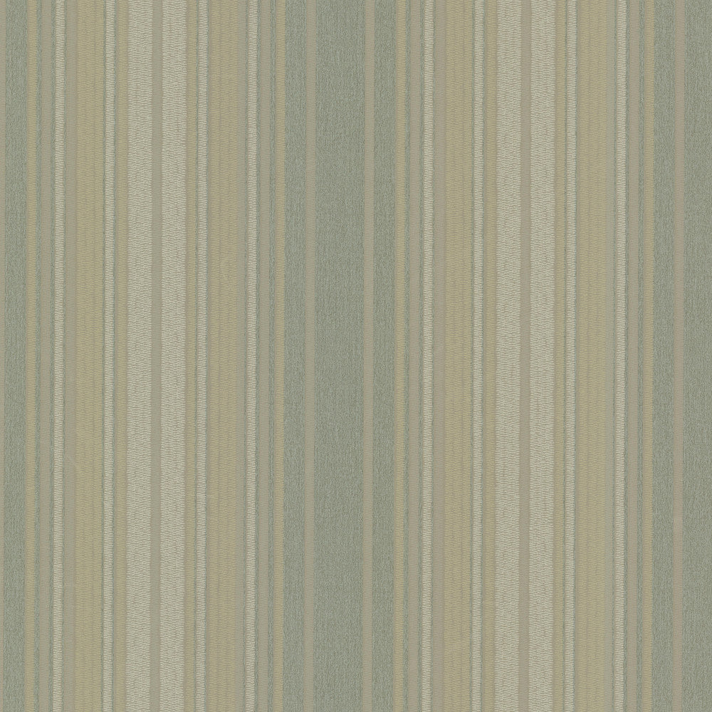 Rhods Green Zig Zag Stripe Wallpaper by Beacon House Olympia Covers about 56.4 square feet 20.5-in by 33-ft long roll Unpasted 0 - Fabric Carolina -