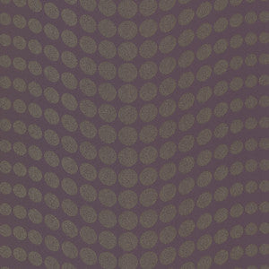 Genesis Purple Dotty Wallpaper by Decorline