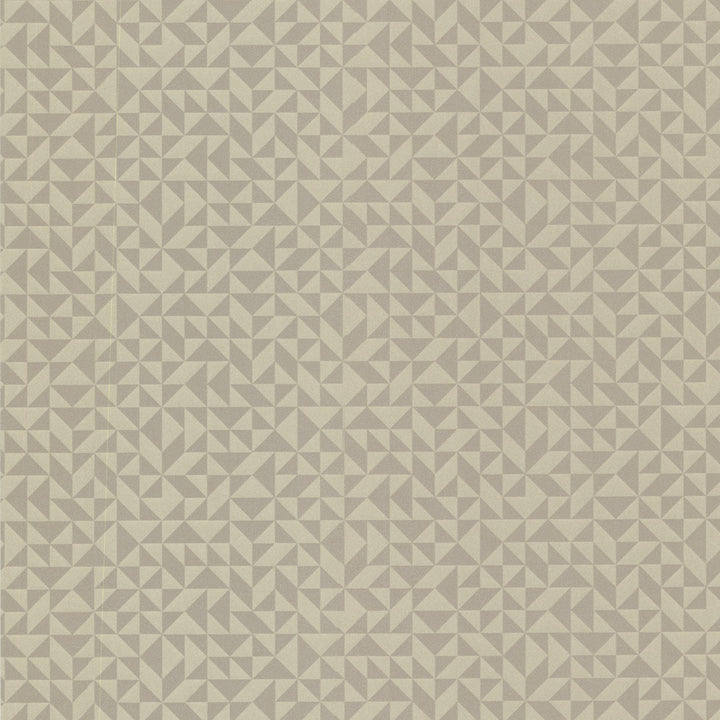 Huxley Gold Dundee Wallpaper by Decorline Geo Covers about 56.4 square feet 20.5-in by 33-ft long roll Unpasted 6.3 - Fabric Carolina -