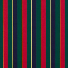 4901 Captain Navy Forest Green Yellow R by Sunbrella Fabric