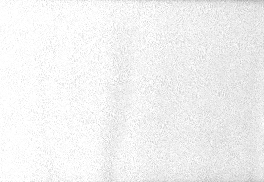 Cockle Paintable Paintable Wallpaper by Brewster Paintable Solutions IV Covers about 56.4 square feet 20.5-in by 33-ft long roll Prepasted 5 - Fabric Carolina -