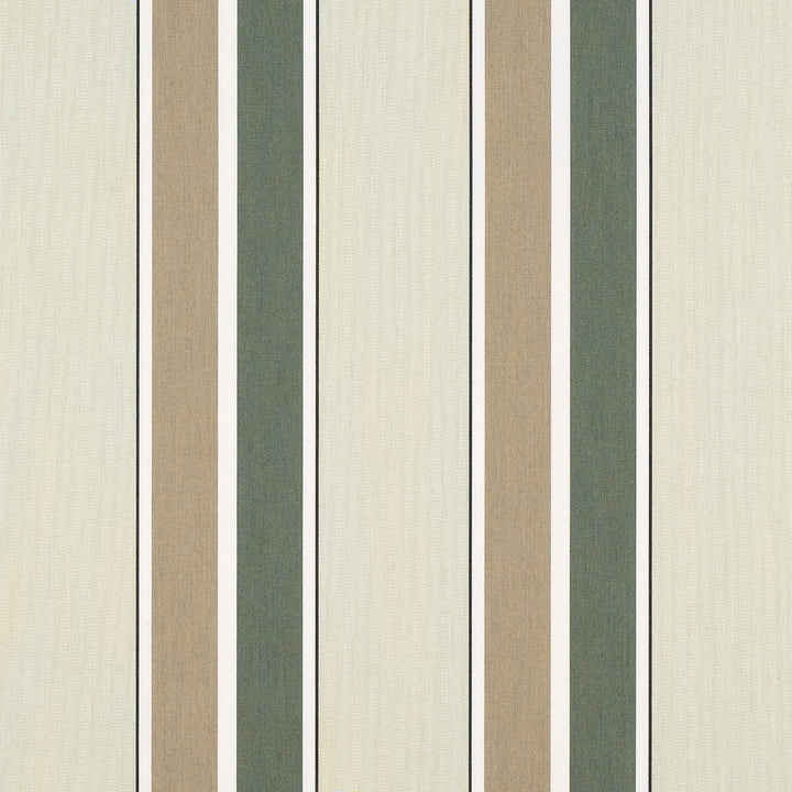 4959 Fern / Heather Beige Blockstripe by Sunbrella Fabric Sunbrella Awning Stripes 100% Sunbrella® Acrylic USA or Imported 10-Year Horizontal: and Vertical: 46 in. - Fabric Carolina -