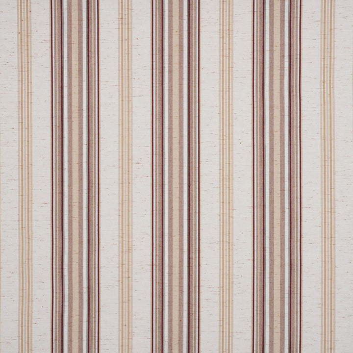 6173 Davos Natural / Linen / Burgundy by Sunbrella Fabric Dickson North American Collection - Stripes 100% Solution Dyed Acrylic USA or Imported 10-Year Horizontal: and Vertical: 47 in. - Fabric Carolina -