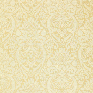 Valencay Damask Ivory 5000410 by Schumacher Wallcovering