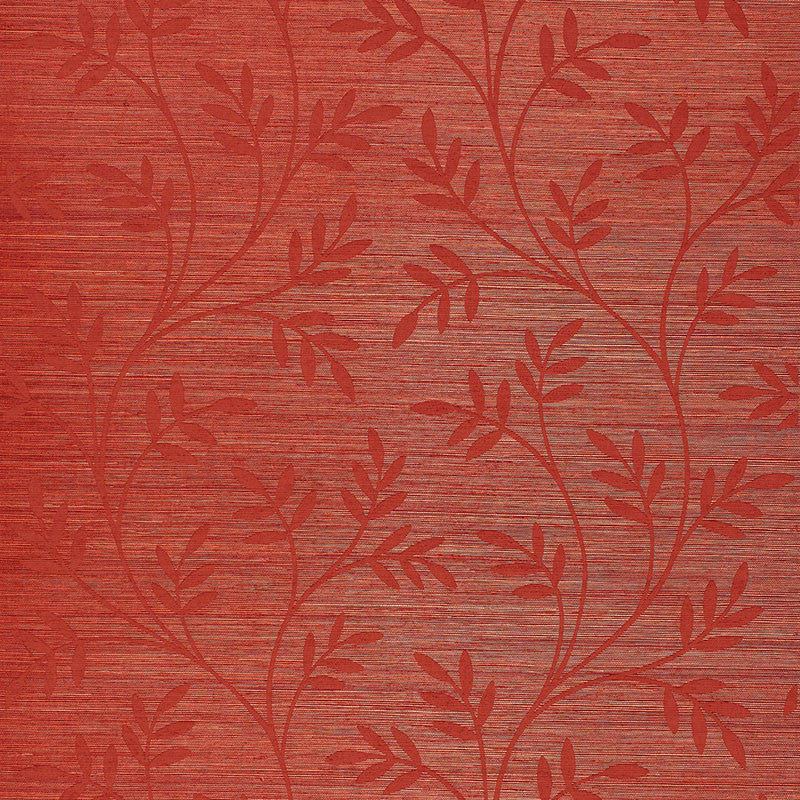 Celeste Vine Red 5000512 by Schumacher Wallpaper DAMASK COLL.(SCHUMACHER SPRING) Paper 0 UNITED STATES OF AMERICA </p><p>Repeat: Horizontal: 30" (76CM) and Vertical: 28" (71CM) 30 - Fabric Carolina -