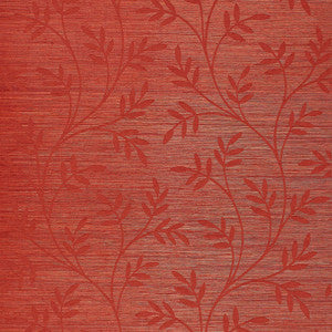 Celeste Vine Red 5000512 by Schumacher Wallpaper