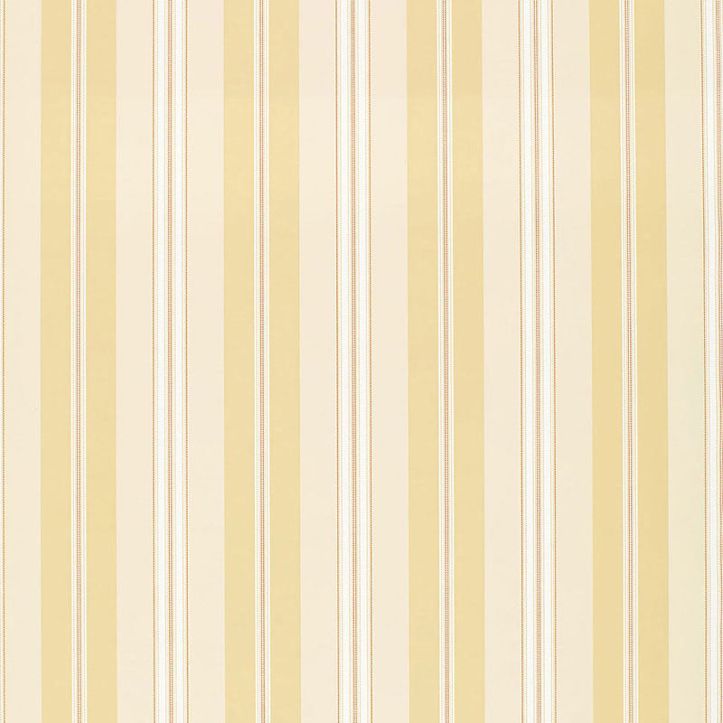 Chalon Stripe Parchment 5002481 by Schumacher Wallcovering