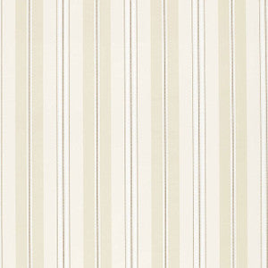 Chalon Stripe Putty 5002482 by Schumacher Wallcovering