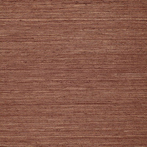Ayame Sisal Chestnut 5002901 by Schumacher Wallcovering