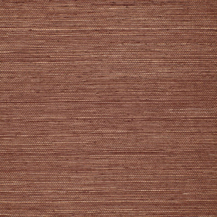 Ayame Sisal Chestnut 5002901 by Schumacher Wallcovering