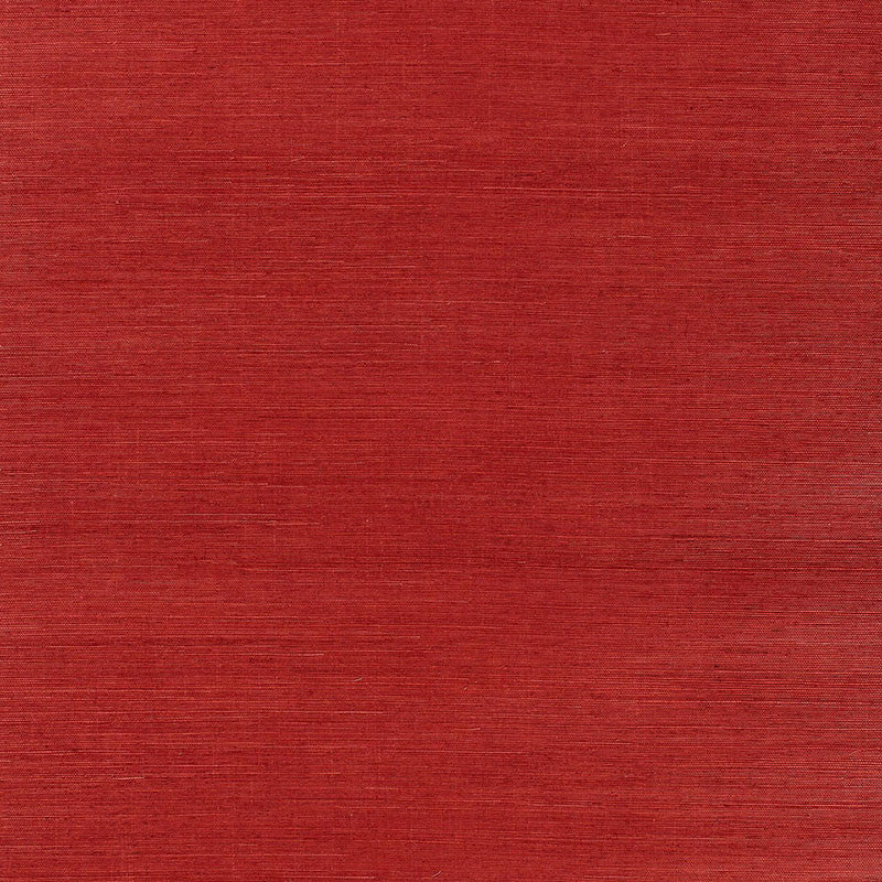 Ayame Sisal Cherry 5002902 by Schumacher Wallcovering