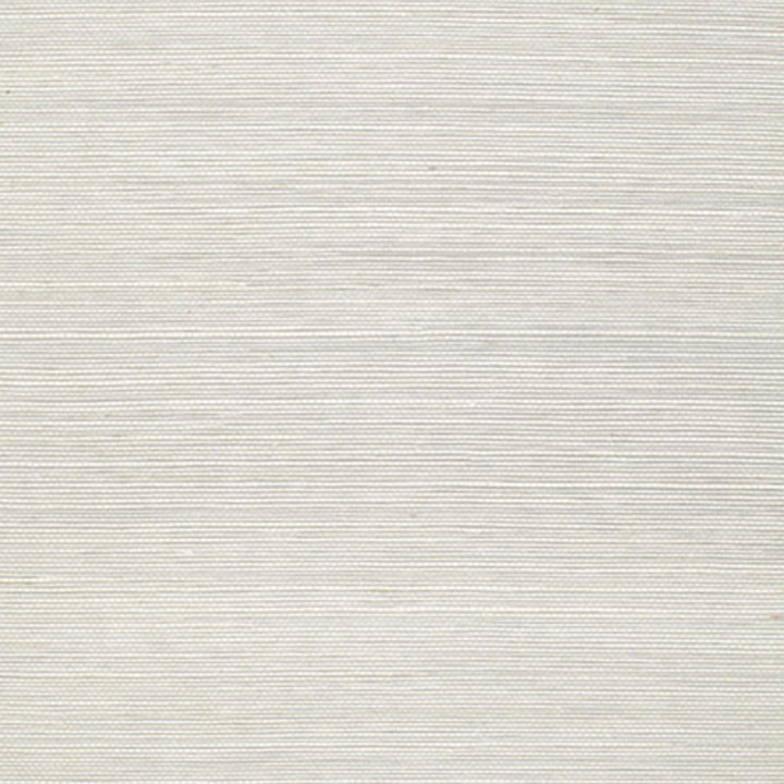 Kisho Sisal Silver 5002921 by Schumacher Wallcovering
