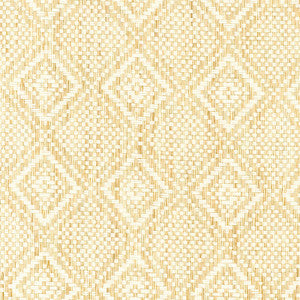 Nishiki Diamond Weave Straw 5003090 by Schumacher Wallpaper