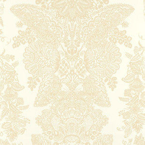 Lace Alabaster 5003323 by Schumacher Wallcovering