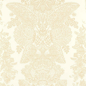 Lace Alabaster 5003323 by Schumacher Wallcovering
