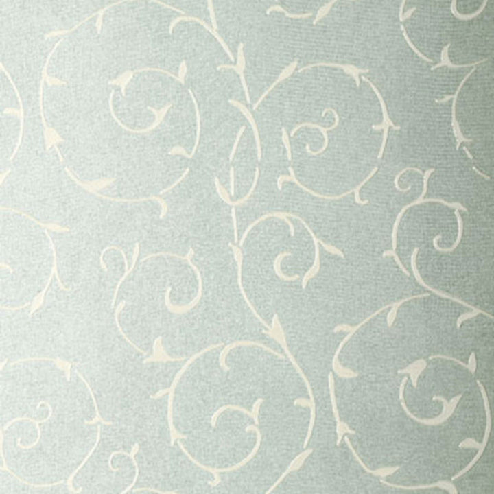 Pamona Vine Aqua 5003393 by Schumacher Wallcovering Schumacher Wallcovering Pamona Vine Aqua 5003393Wallcovering Paper USA </p><p>Repeat: H: , V: 27 - Fabric Carolina -