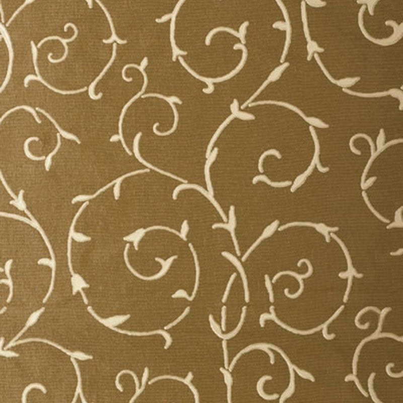 Pamona Vine Fawn 5003394 by Schumacher Wallcovering