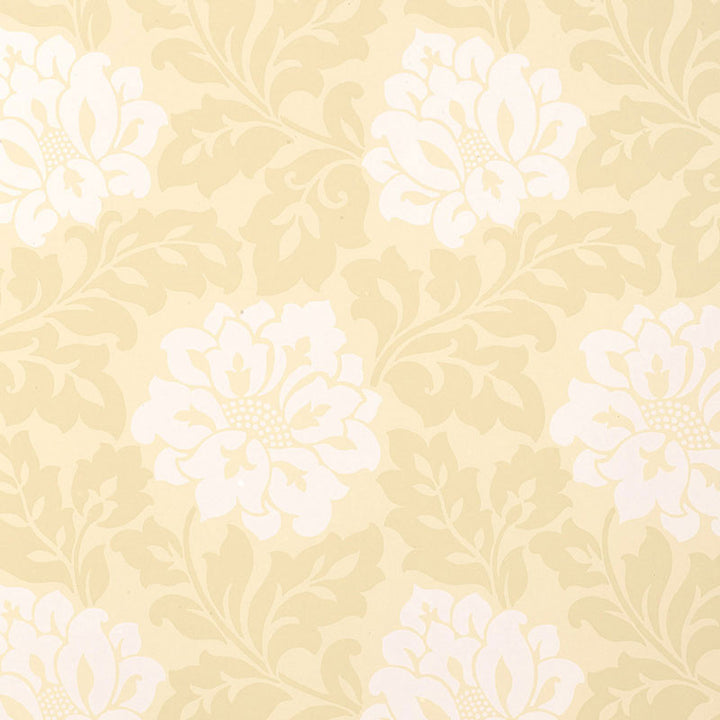 Saraceno Damask Quartz 5003632 by Schumacher Wallcovering
