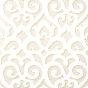 Veneto Cream 5003720 by Schumacher Wallpaper